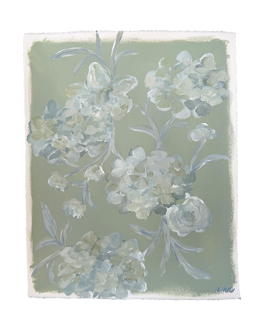 16 x 20 Floral Study II