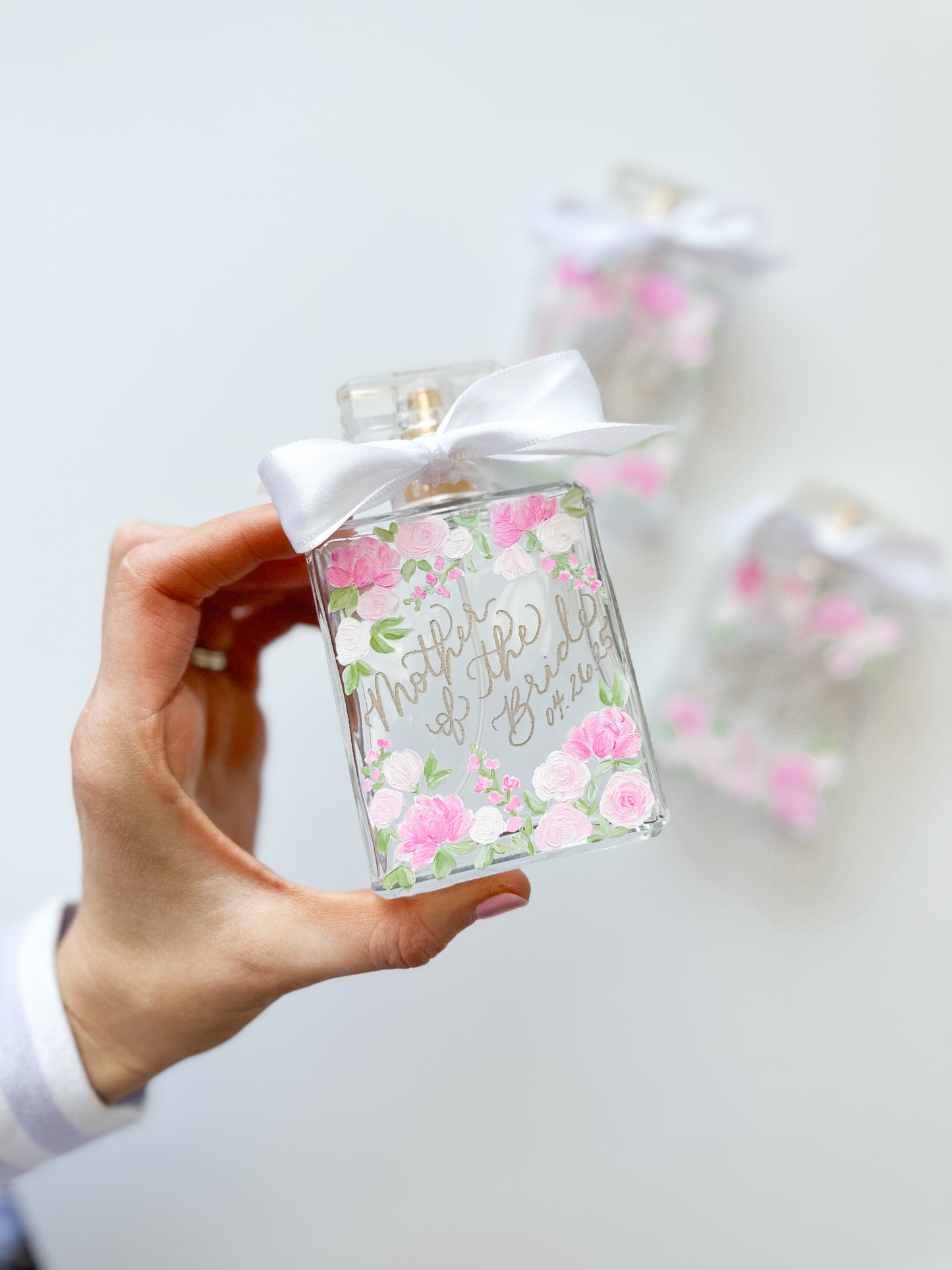 Custom Hand-Painted Perfume Bottle