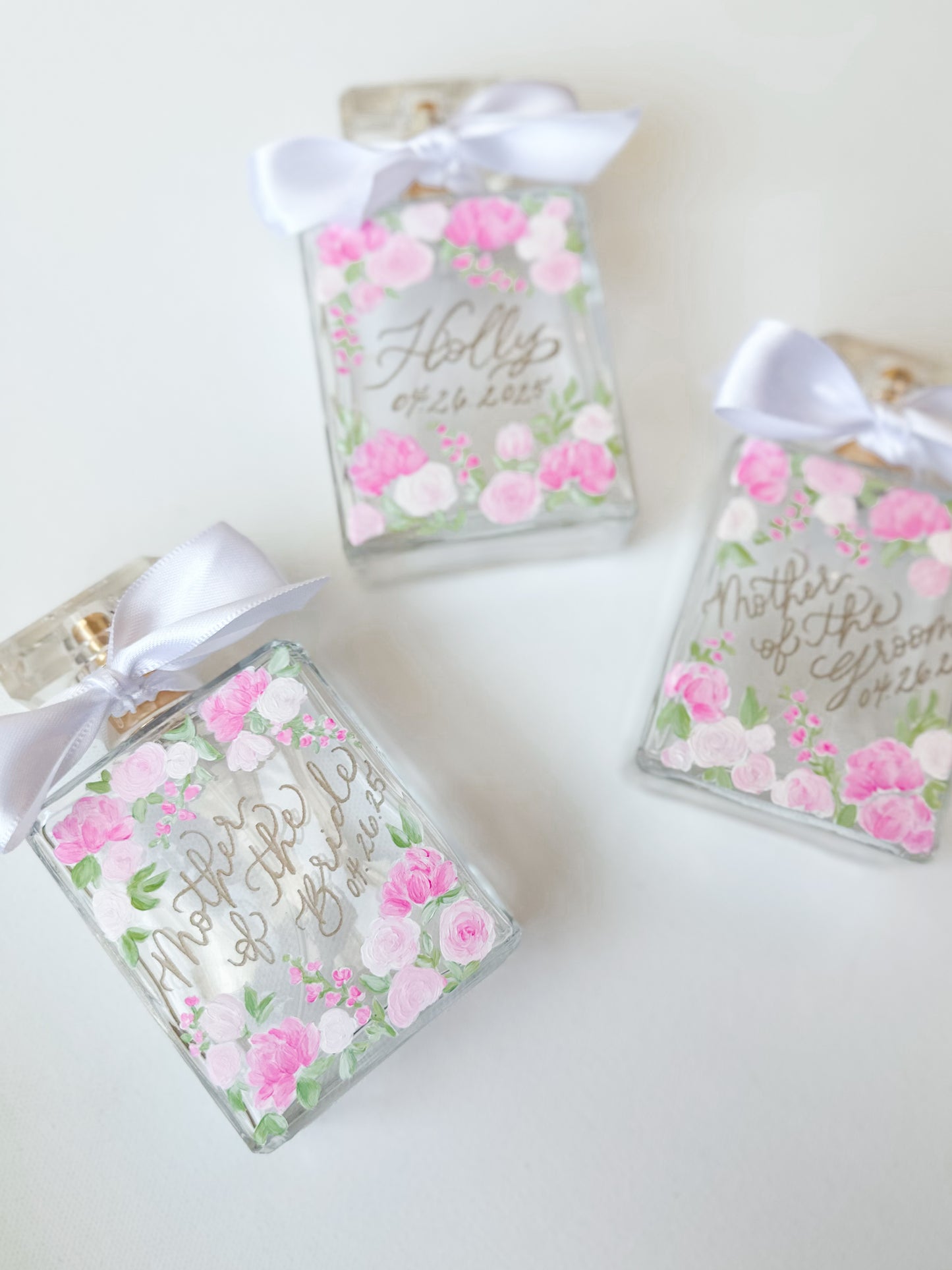 Custom Hand-Painted Perfume Bottle