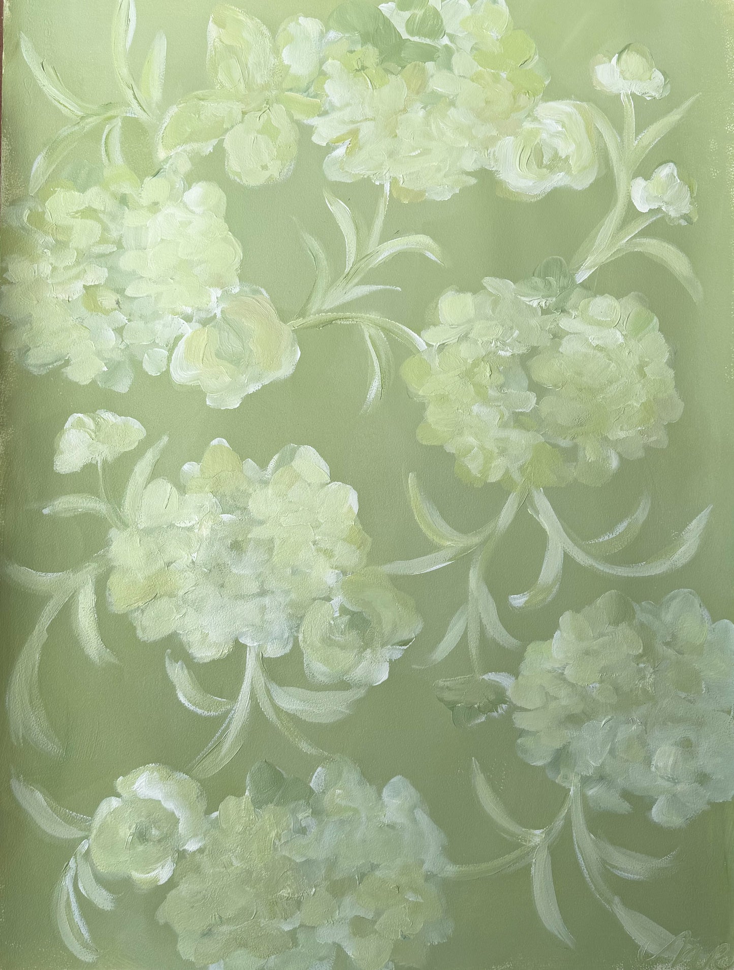 22 x 30 Floral Study I