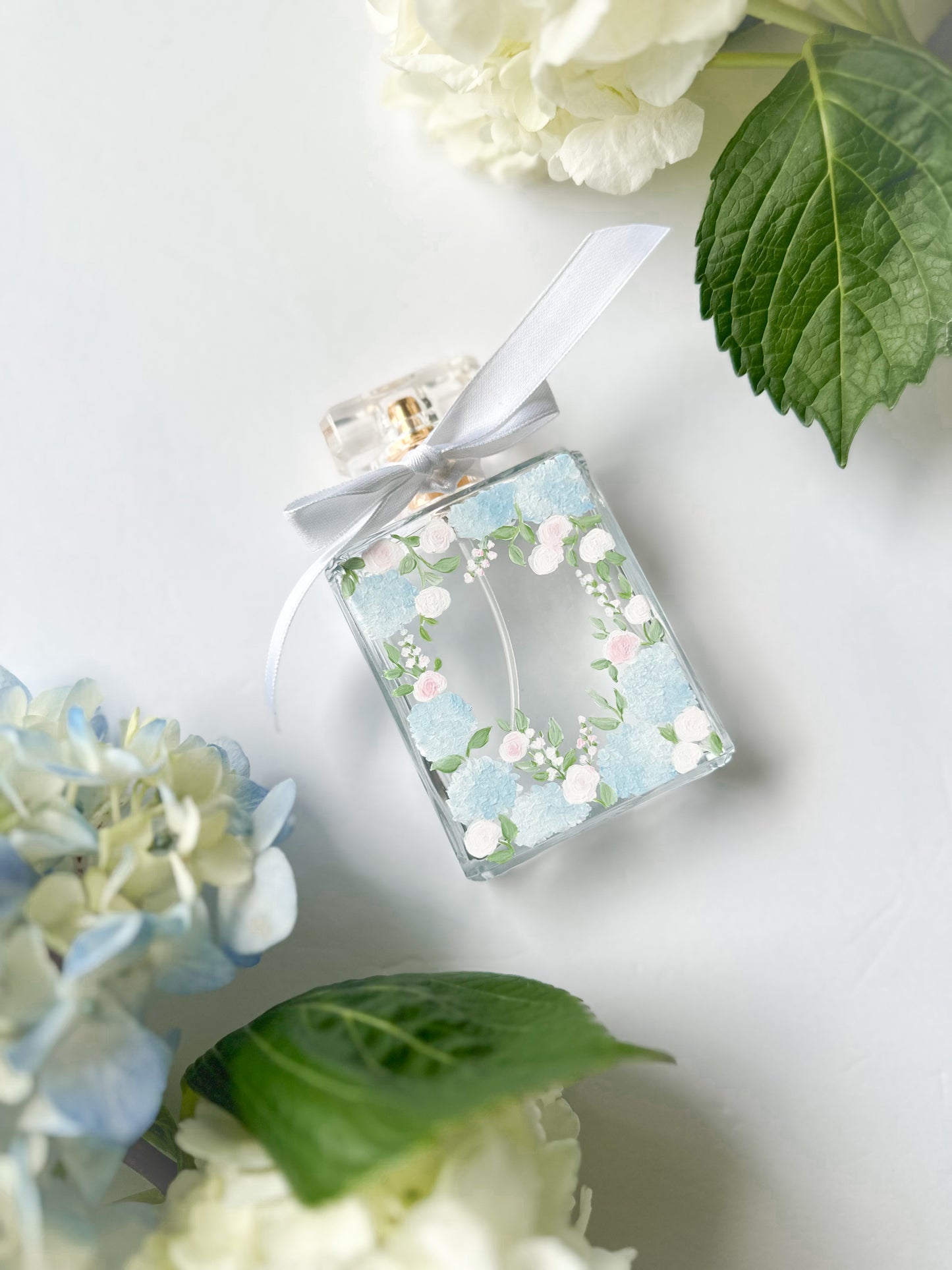 Hand-Painted Perfume Bottle –Oak Bluffs