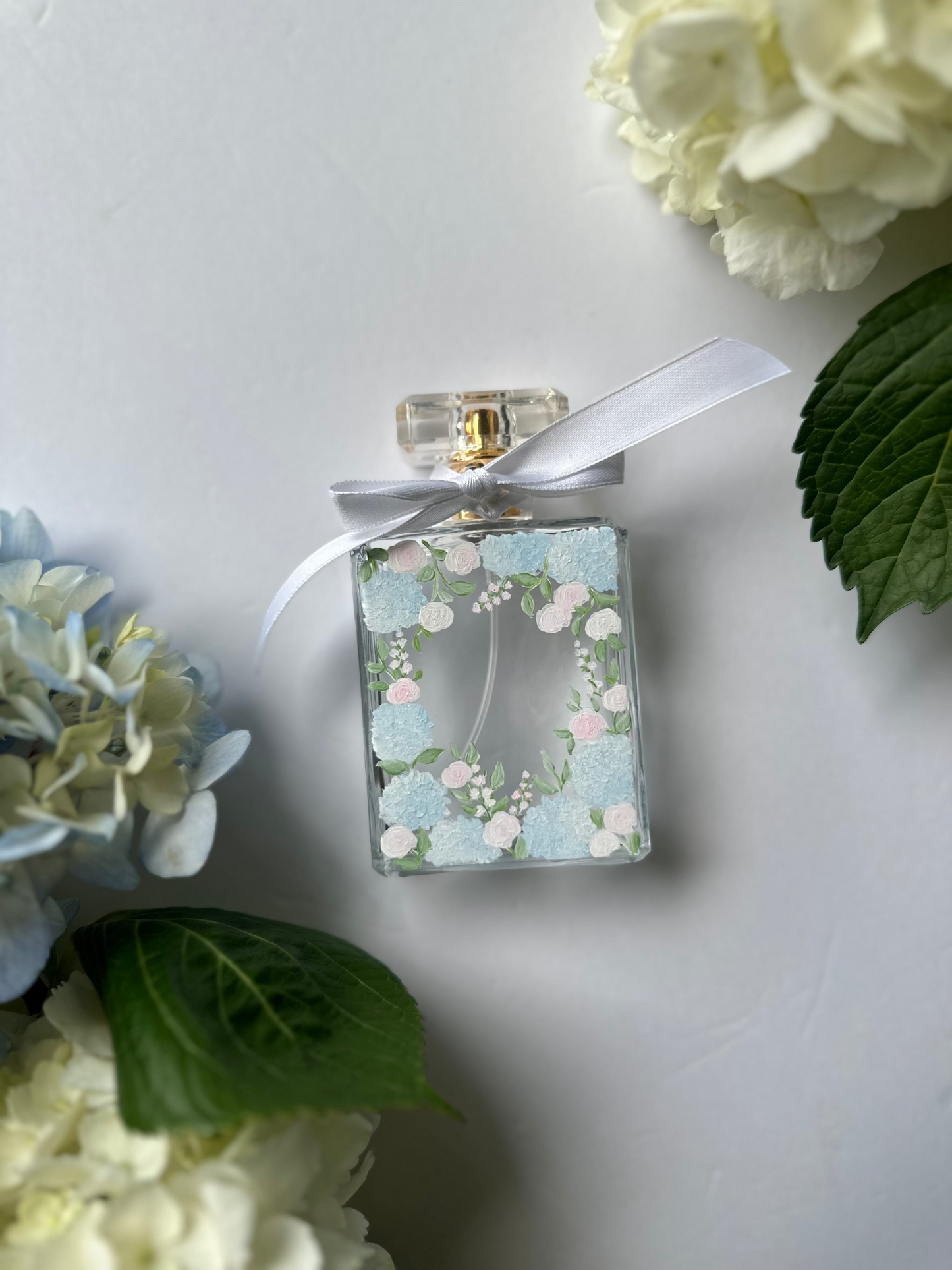 Hand-Painted Perfume Bottle –Oak Bluffs