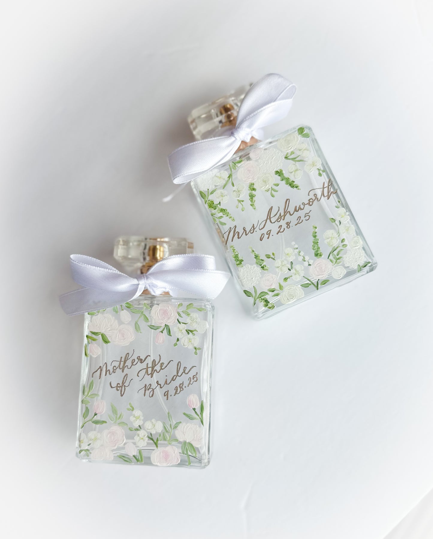 Custom Hand-Painted Perfume Bottle