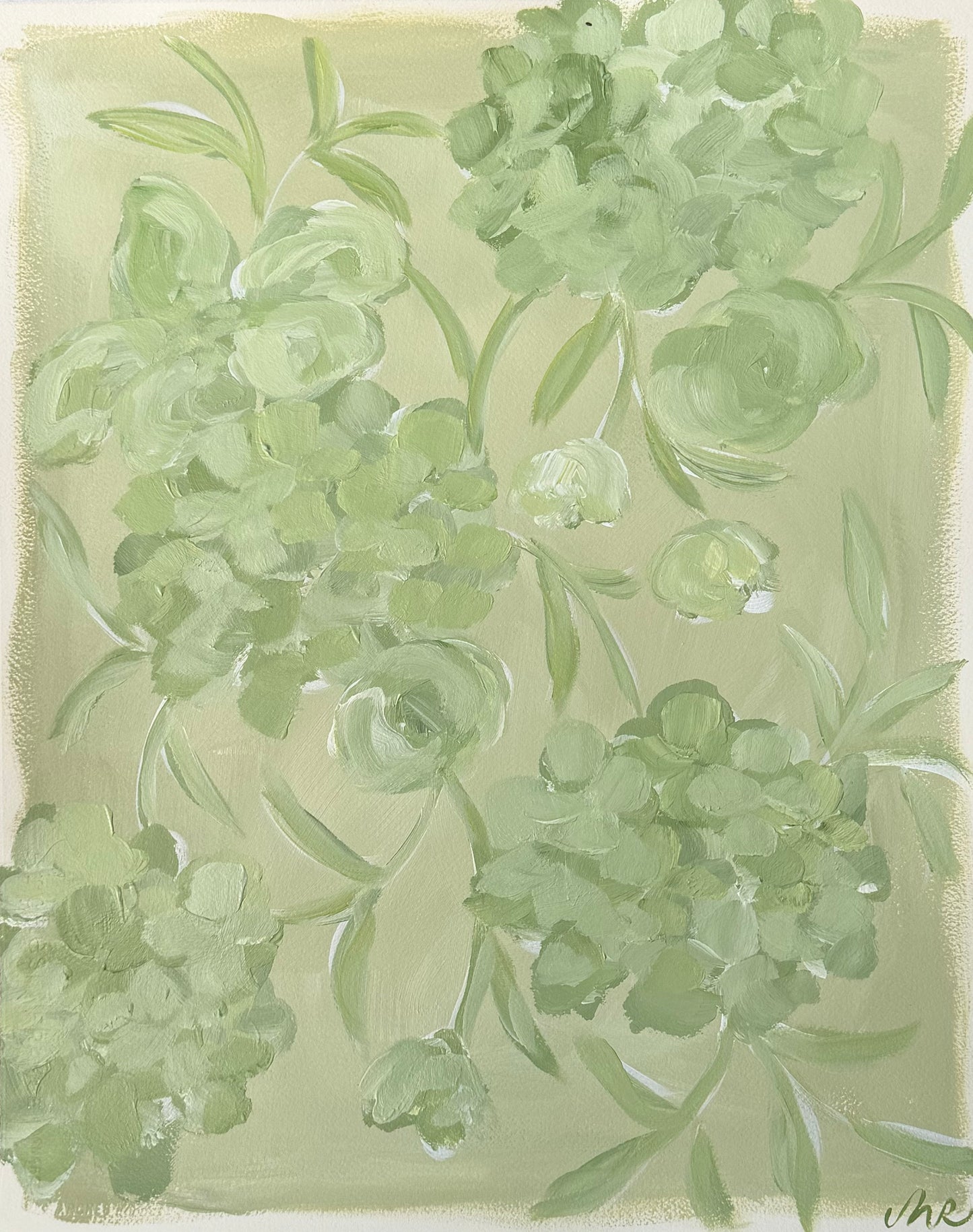 16 x 20 Floral Study